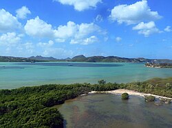 Saint John's, the capital city of Antigua and Barbuda, karibik st lake panoramio