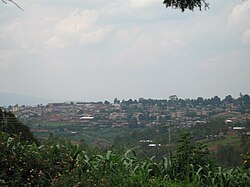 Gitega, the capital city of Burundi