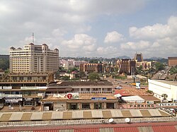 Yaoundé, the capital city of Cameroon, yaoundé central market