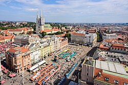 Zagreb, the capital city of Croatia