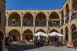 Nicosia, the capital city of Cyprus, haydarpasha mosque