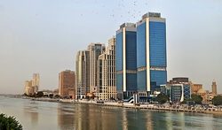 Cairo, the capital city of Egypt, skyline