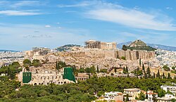 Athens, the capital city of Greece, akropolis