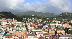 St. George's, the capital city of Grenada, st february