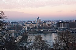 Budapest, the capital city of Hungary, panorama