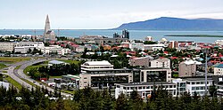 Reykjavik, the capital city of Iceland, reykjavík cropped