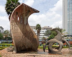 Nairobi, the capital city of Kenya, wikimania p1049103