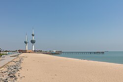 Kuwait City, the capital city of Kuwait, playa dasman ciudad de dd