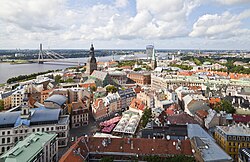 Riga, the capital city of Latvia