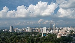 Kuala Lumpur, the capital city of Malaysia, stacja kolejowa