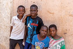 Bamako, the capital city of Mali, garden