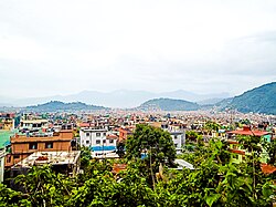 Kathmandu, the capital city of Nepal, little ok