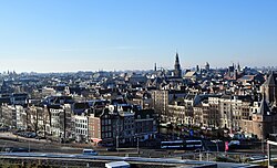Amsterdam, the capital city of Netherlands, southwest
