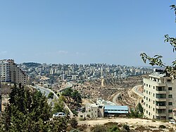 Ramallah, the capital city of Palestine