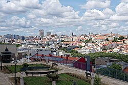 Lisbon, the capital city of Portugal, são pedro de alcântara