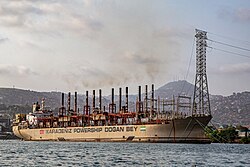 Freetown, the capital city of Sierra Leone, mv karadeniz powership do bey