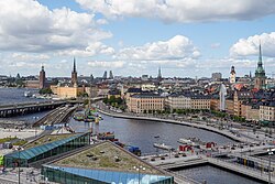 Stockholm, the capital city of Sweden, stadshuset hall