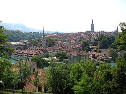 Bern, the capital city of Switzerland, lerberstrasse