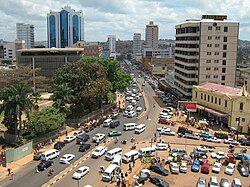 Kampala, the capital city of Uganda, 7th floor crane chambers road panoramio