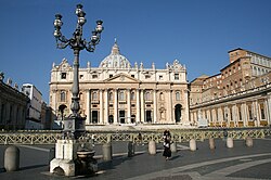 Vatican City, the capital city of Vatican City, basilique saint pierre rome