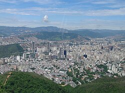Caracas, the capital city of Venezuela, desde el ávila