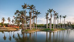 Caracas, the capital city of Venezuela, panoramic miranda park