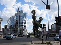 Harare, the capital city of Zimbabwe, 1970s jameson avenue salisbury rhodesia
