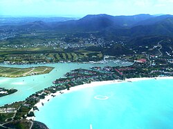 Landscape in Antigua and Barbuda