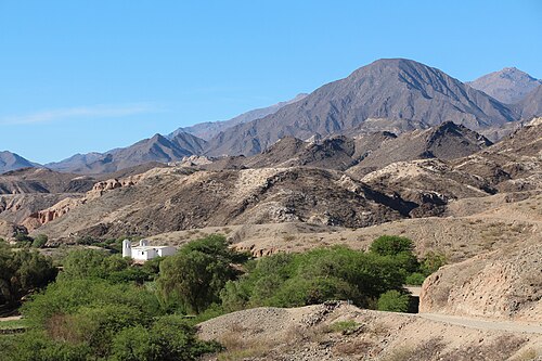Landscape in Argentina, calchaquí valleys