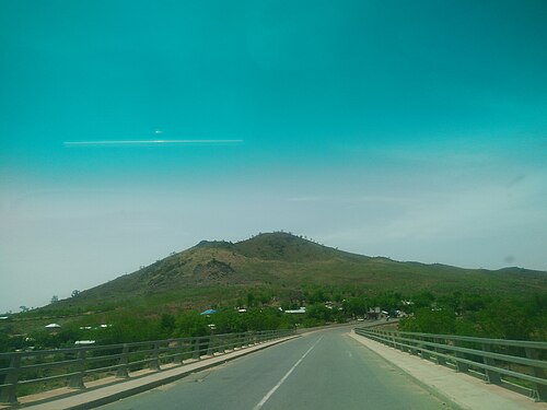 Landscape in Cameroon, far north