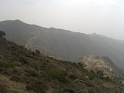 Landscape in Eritrea, filfil semenawi bahri mountain road