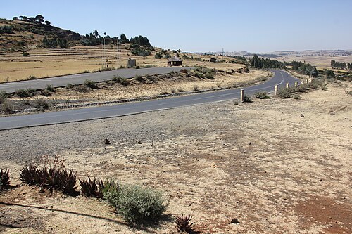 Landscape in Ethiopia