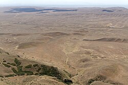 Landscape in Georgia, mount gareja desert azerbaijan