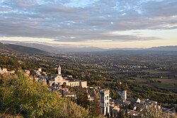 Landscape in Italy, assisi plains south perugia sep19 d72