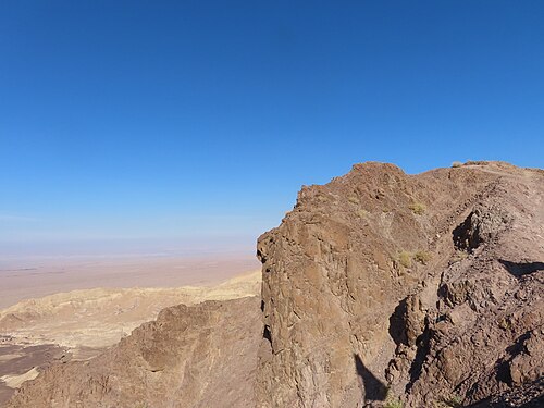 Landscape in Jordan, dana reserve