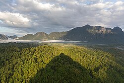 Landscape in Laos