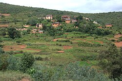 Landscape in Madagascar, antrema aranta