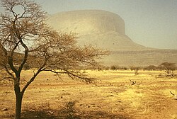 Landscape in Mali, góra hombori m 001214s