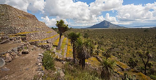 Landscape in Mexico, carretera de galeana