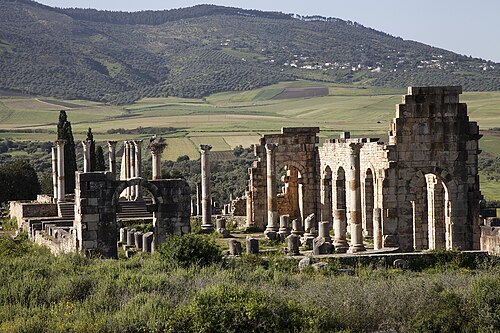 Landscape in Morocco, volubilis longshot ii