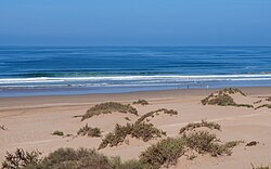 Landscape in Morocco, dunes beach sidi rabat oct25 a7cr