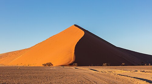 Landscape in Namibia, duna en sossusvlei dd
