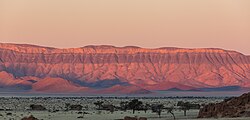 Landscape in Namibia, puesta de sol desierto de namib dd