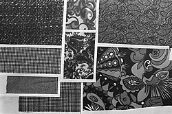 Landscape in Netherlands, textiele vormen bestanddeelnr