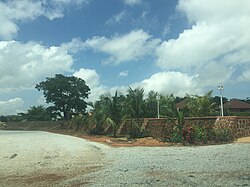 Landscape in Nigeria, beautiful skyline northern