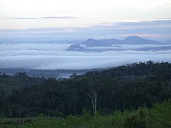 Landscape in Papua New Guinea, ambua lodge