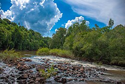 Landscape in Paraguay, isla paraiso de yatytay