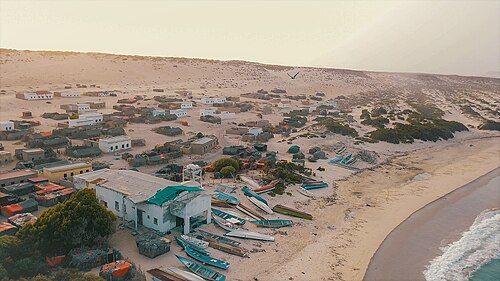 Landscape in Somalia, puntland bari tooxin