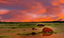 Landscape in South Sudan, under african sky panoramio