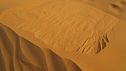 Landscape in Sudan, pesak u